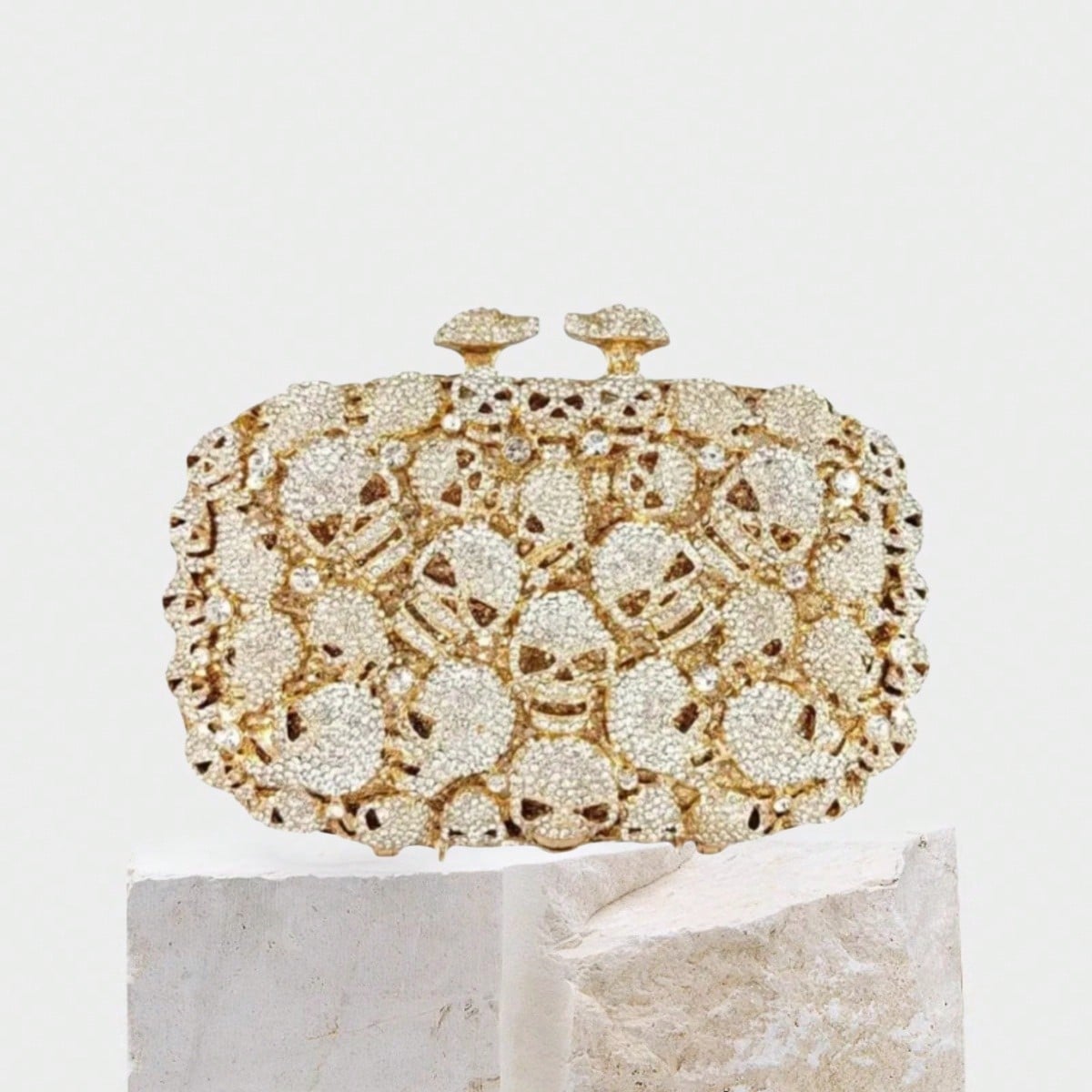Women Unique Skulls Clutch Pur - Clutch Bag Evening บทวิจารณ์และราคา