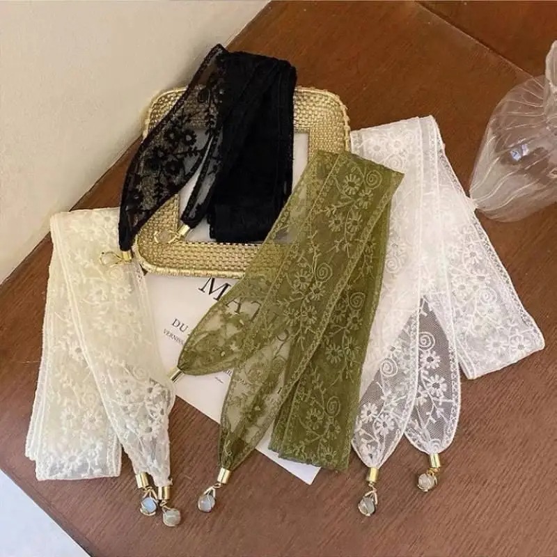 Daisy lace streamer headband,  - Women Bags Polene บทวิจารณ์และราคา