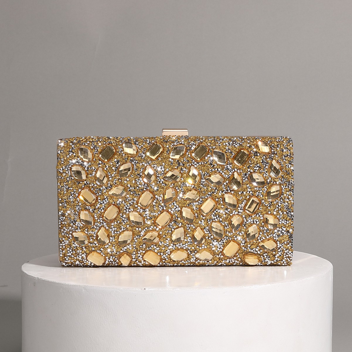 Dinner Clutch  Rhinestone prem - Clutch Bag Evening บทวิจารณ์และราคา