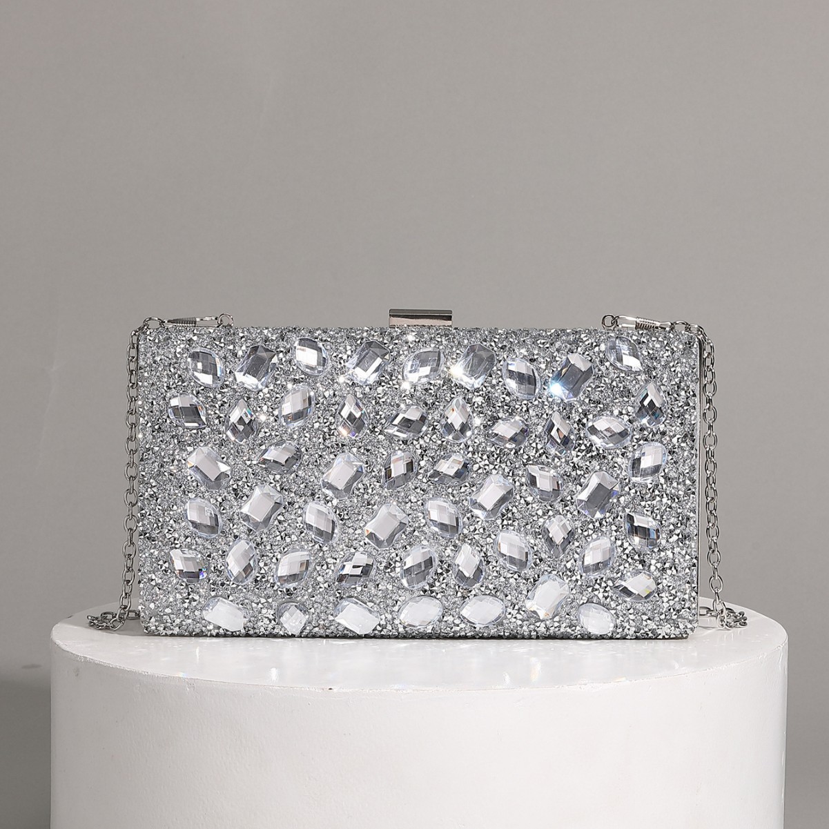 Dinner Clutch  Rhinestone prem - Clutch Bag Evening บทวิจารณ์และราคา