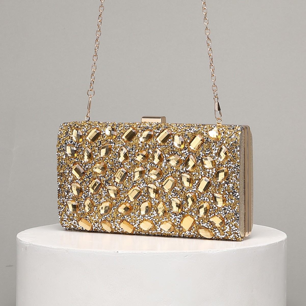 Dinner Clutch  Rhinestone prem - Clutch Bag Evening บทวิจารณ์และราคา