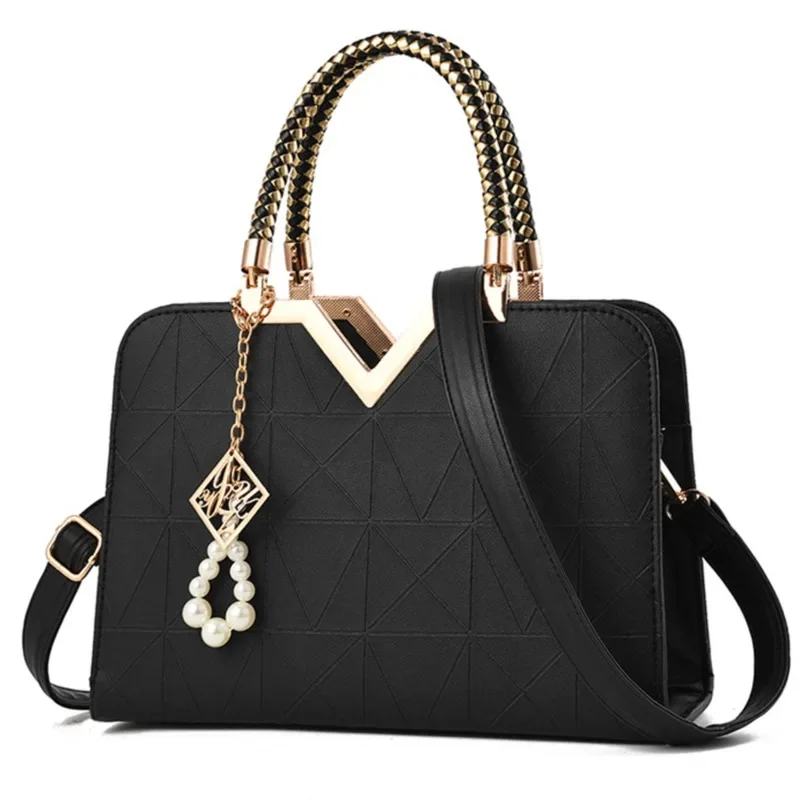 Women Handbag Patchwork Should - Women Hand Bags For Office บทวิจารณ์และราคา