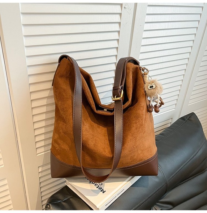 Women's Leopard Print Suede Bu - Women Hand Bags For Office บทวิจารณ์และราคา