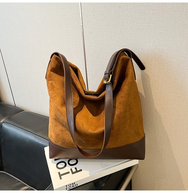 Women's Leopard Print Suede Bu - Women Hand Bags For Office บทวิจารณ์และราคา