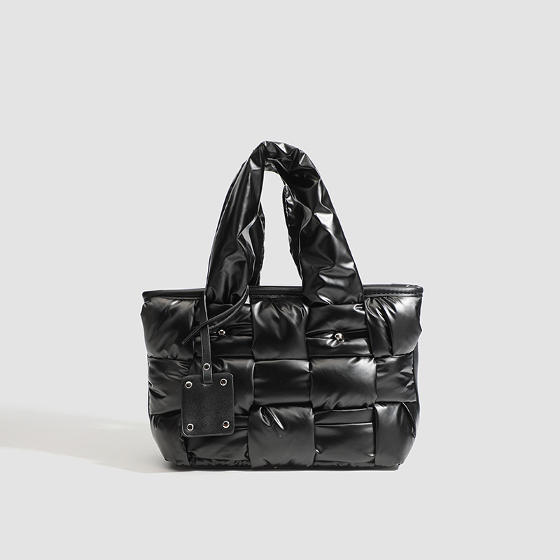 Black Down Bags Tote Bag Fashi - Women Bags In Trend บทวิจารณ์และราคา