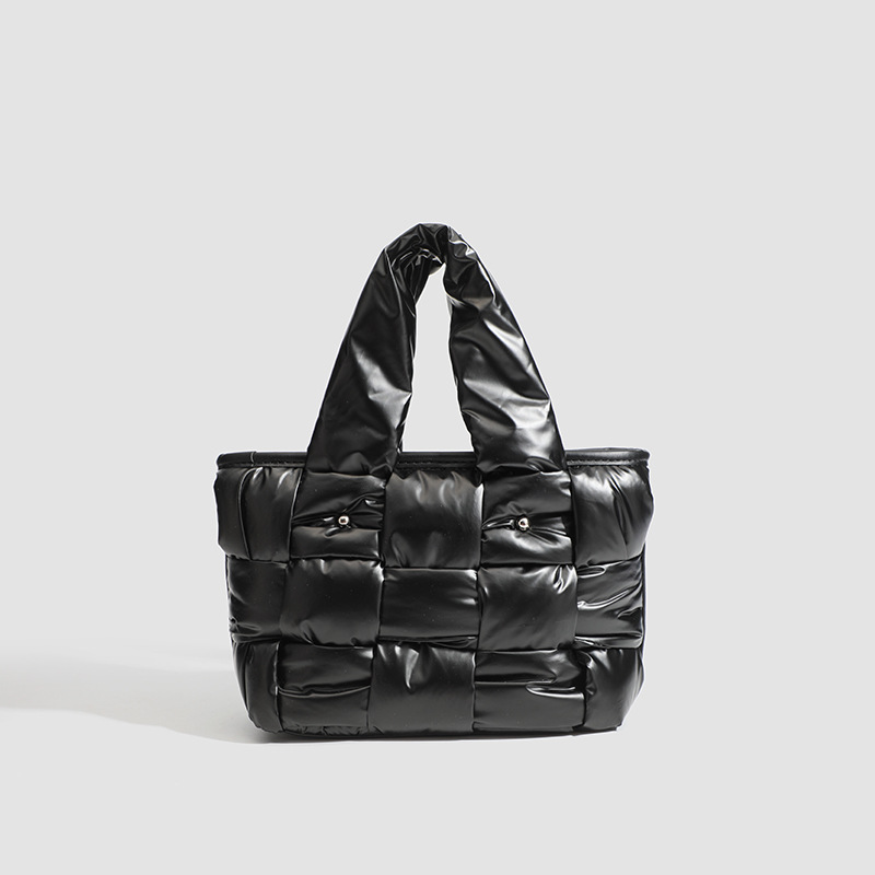 Black Down Bags Tote Bag Fashi - Women Bags In Trend บทวิจารณ์และราคา