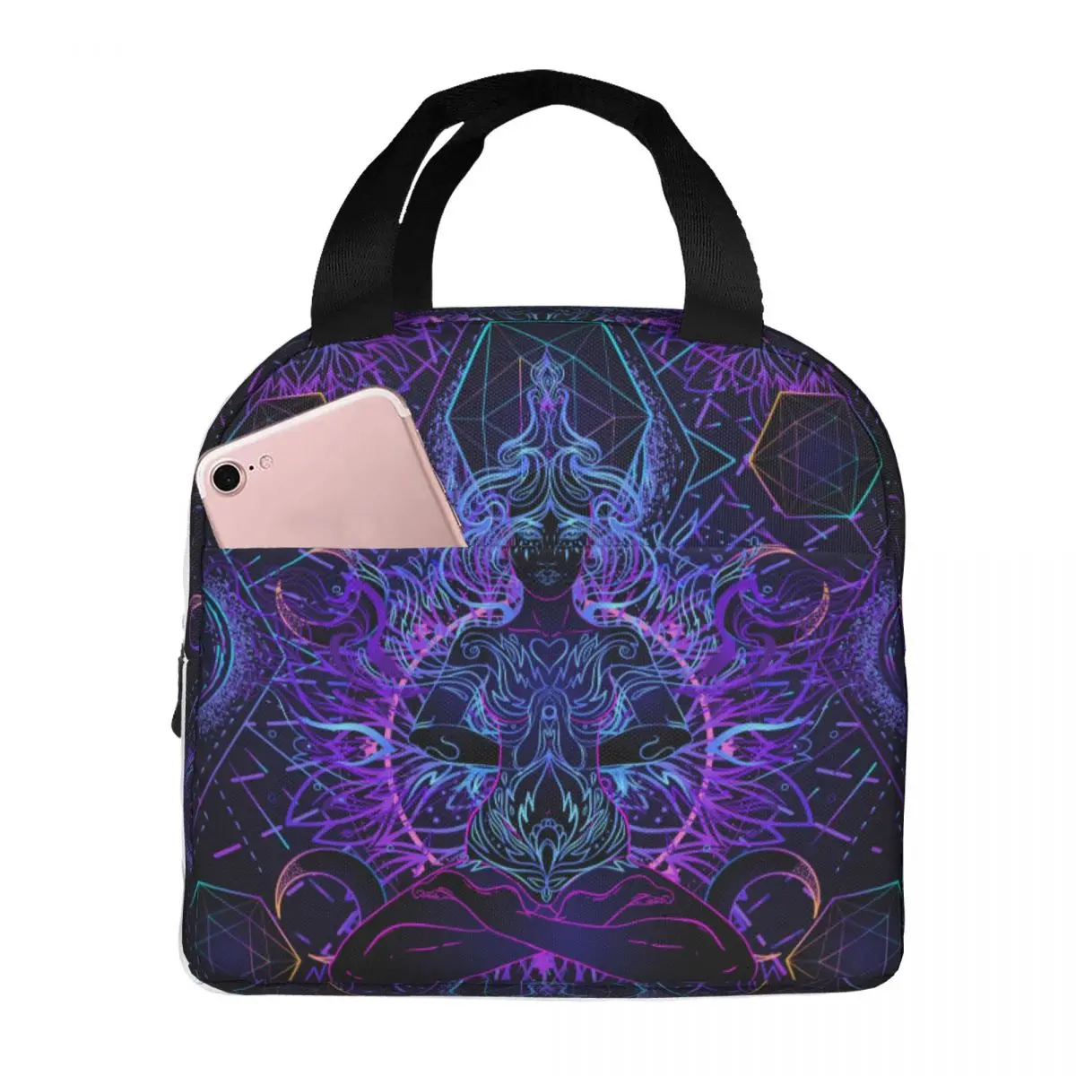 India Mandala Zen Buddha Lunch - Women Bags India บทวิจารณ์และราคา