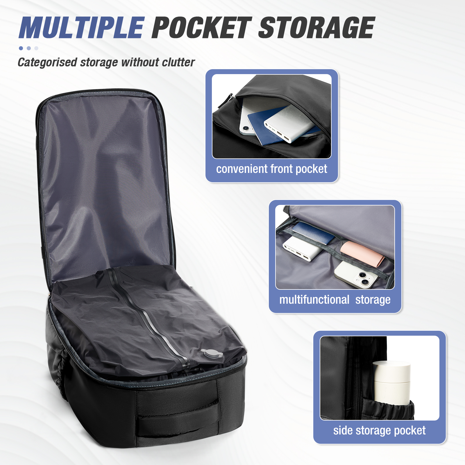 Vacuum Backpack, Travel Backpa - Women'S Bags For Work บทวิจารณ์และราคา