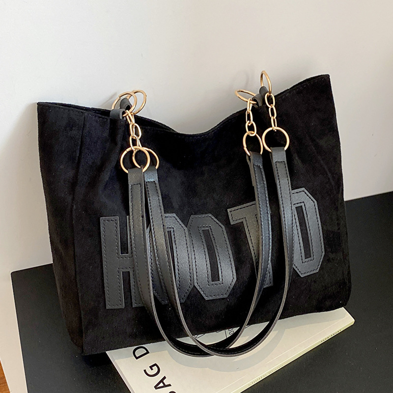 Solid Color Shoulder Bag, Tren - Women Hand Bags For Office บทวิจารณ์และราคา