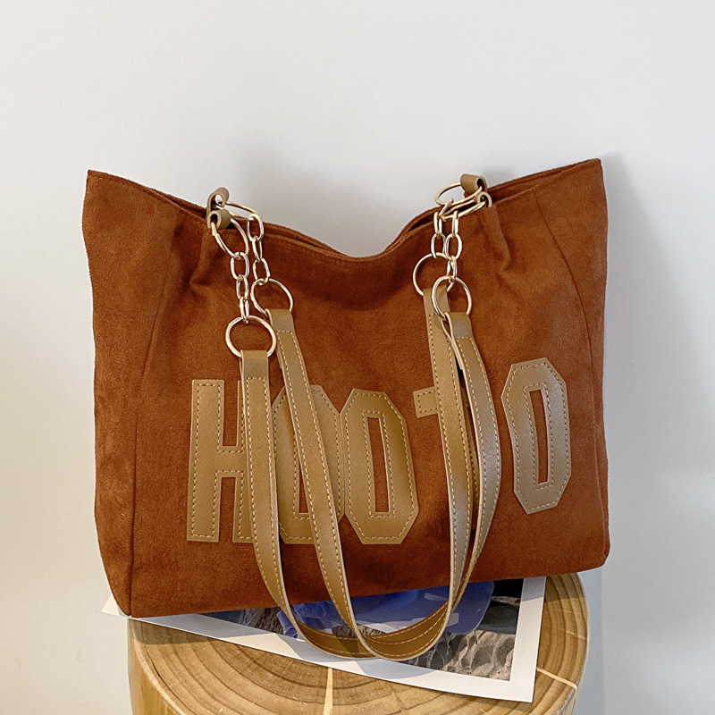 Solid Color Shoulder Bag, Tren - Women Hand Bags For Office บทวิจารณ์และราคา