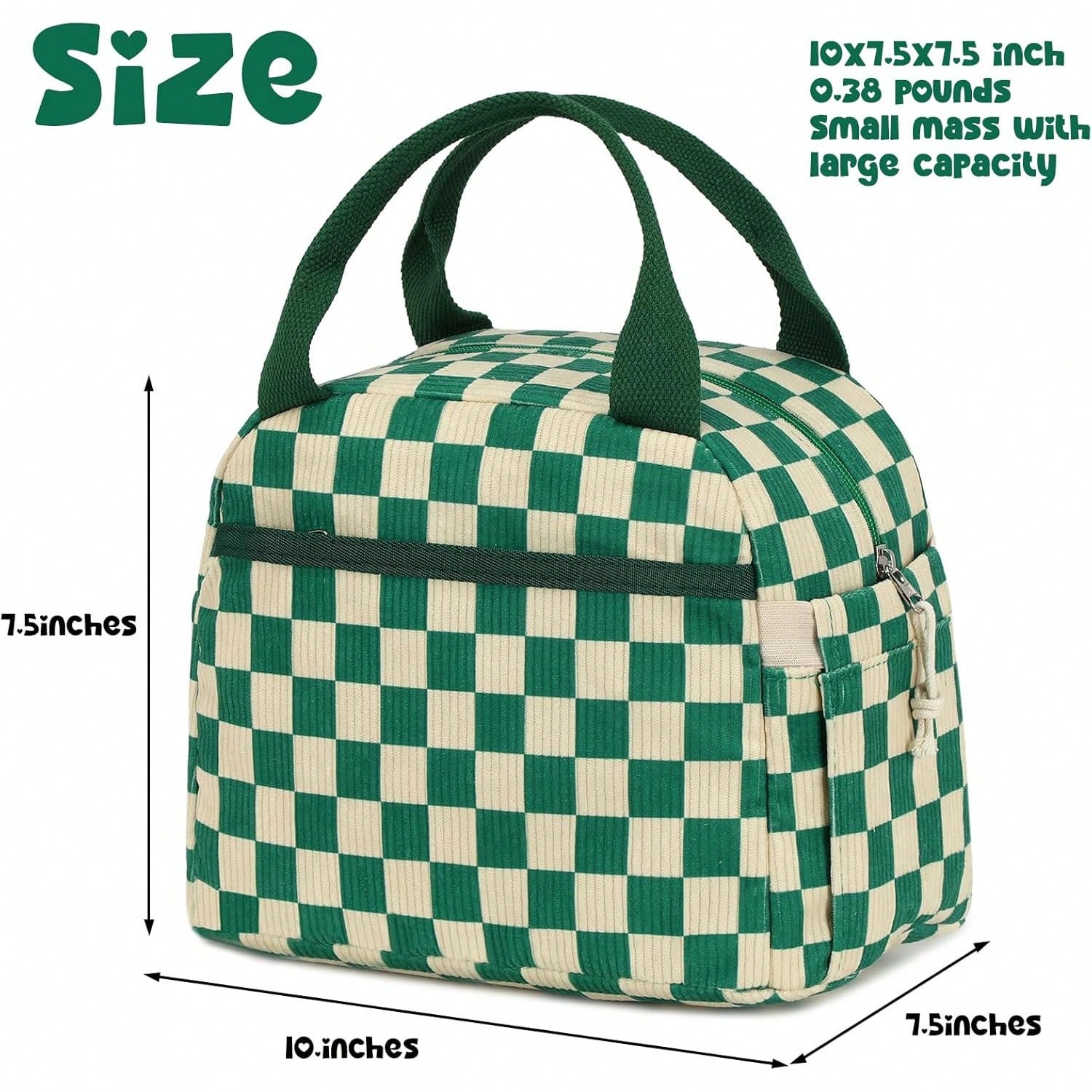 Cute Corduroy Lunch Tote Bags  - Women'S Bags For Work บทวิจารณ์และราคา