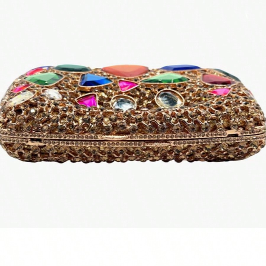 Women Luxury Diamond Rhineston - Clutch Bag Evening บทวิจารณ์และราคา