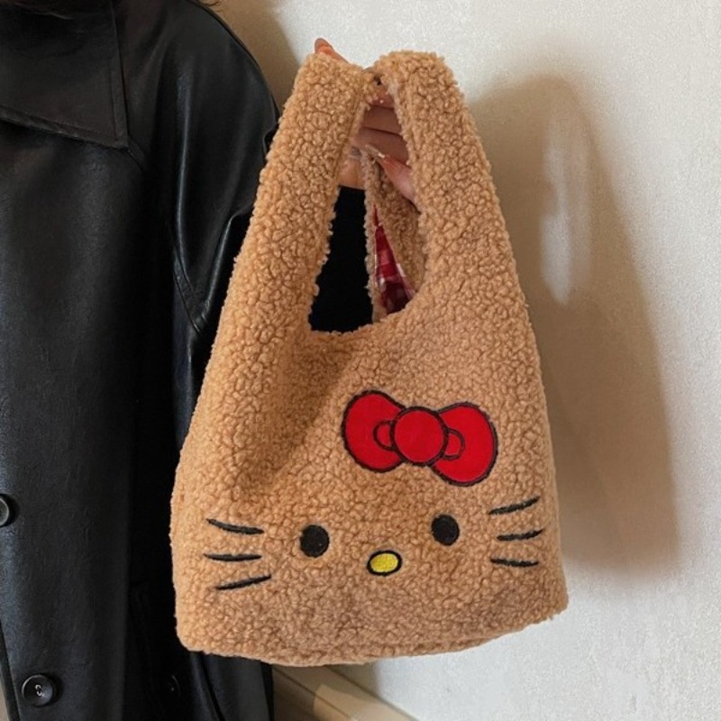 New Cute Kitty Cat Handbag Lam - Women Hand Bags For Office บทวิจารณ์และราคา