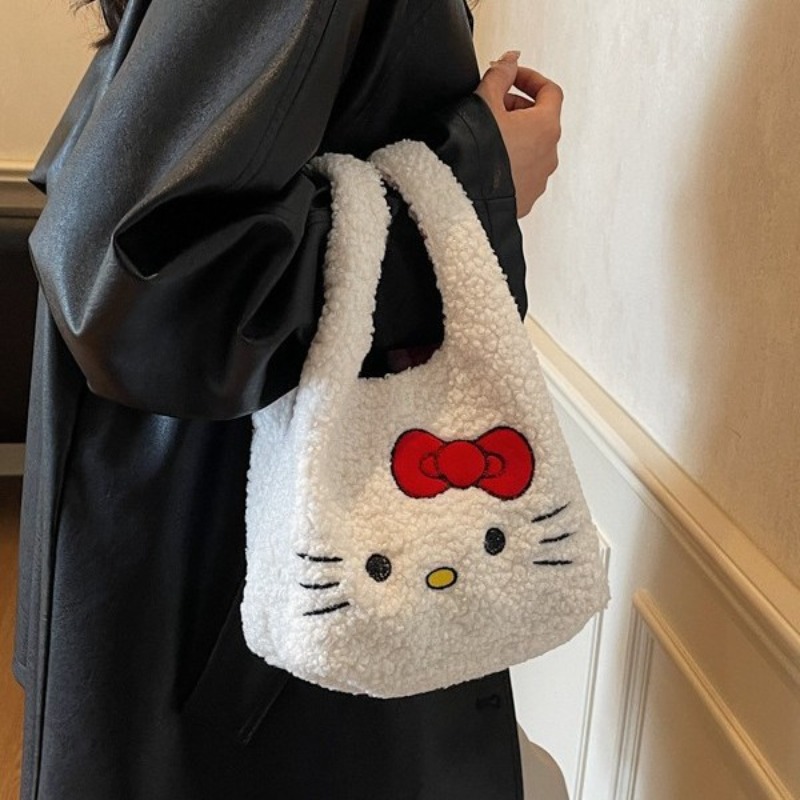New Cute Kitty Cat Handbag Lam - Women Hand Bags For Office บทวิจารณ์และราคา