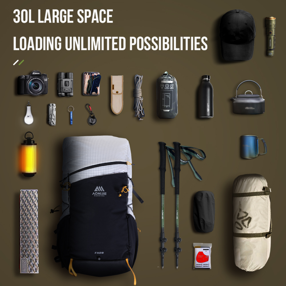AONIJIE 30L Hiking Mountain Ba - Women Bags Polene บทวิจารณ์และราคา