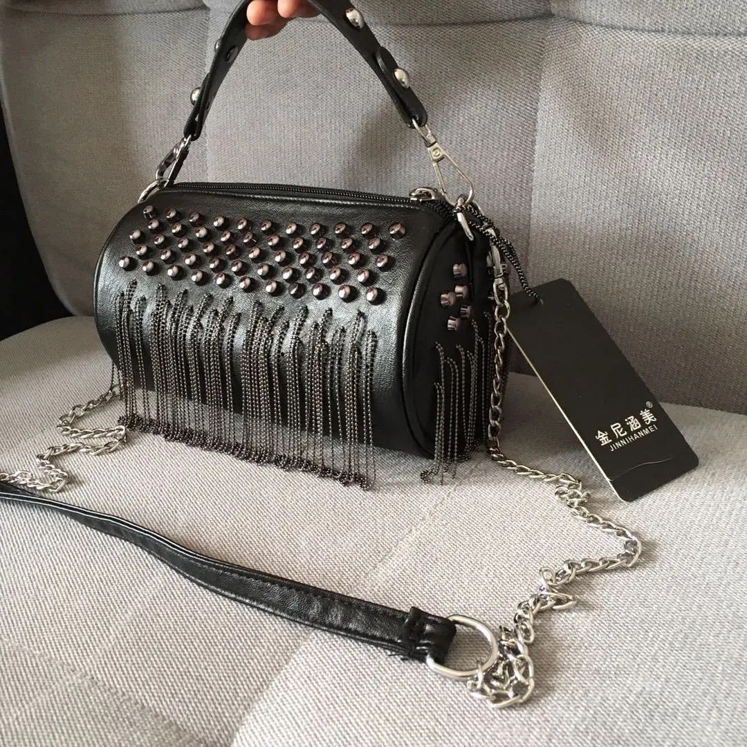 2026 Fashion Mini Tassel Rivet - Women Bags 2026 Trends บทวิจารณ์และราคา