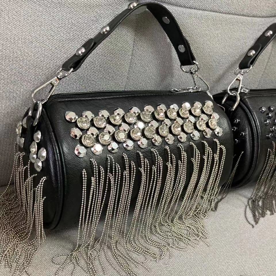 2026 Fashion Mini Tassel Rivet - Women Bags 2026 Trends บทวิจารณ์และราคา
