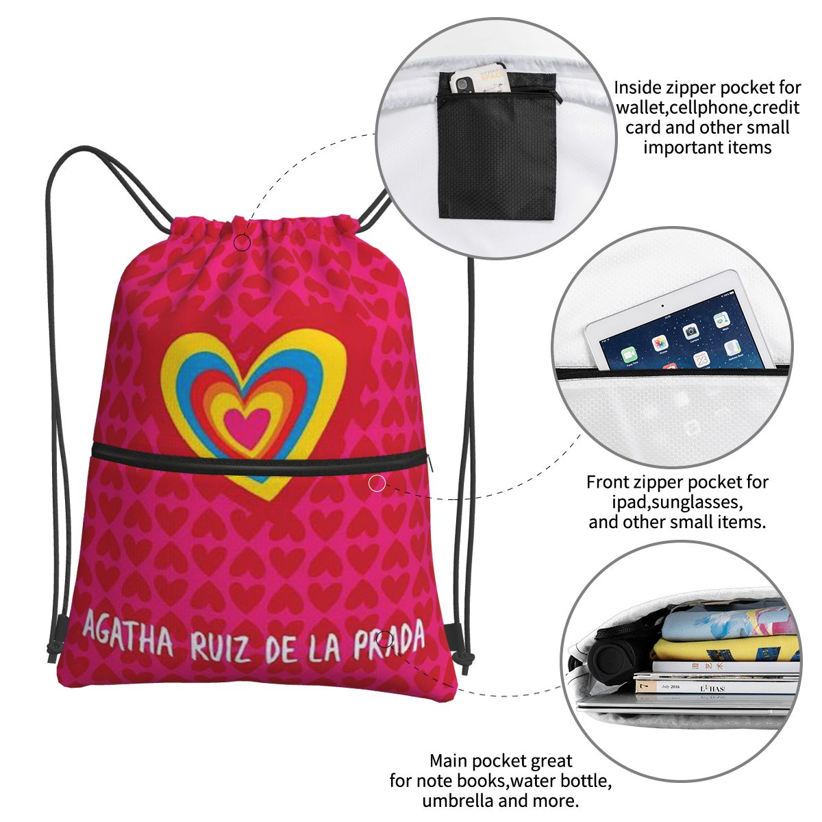 Agatha Ruiz-De La-Prada Patter - Women Bags Prada บทวิจารณ์และราคา
