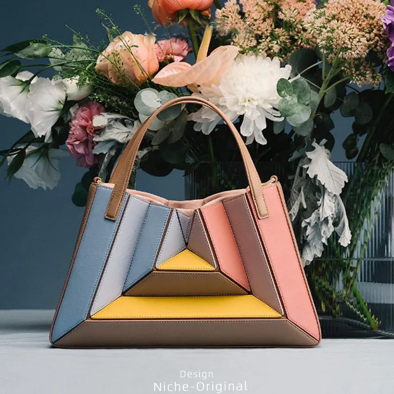 Luxury Colorful Vivid Stripped - Women Bags Polene บทวิจารณ์และราคา