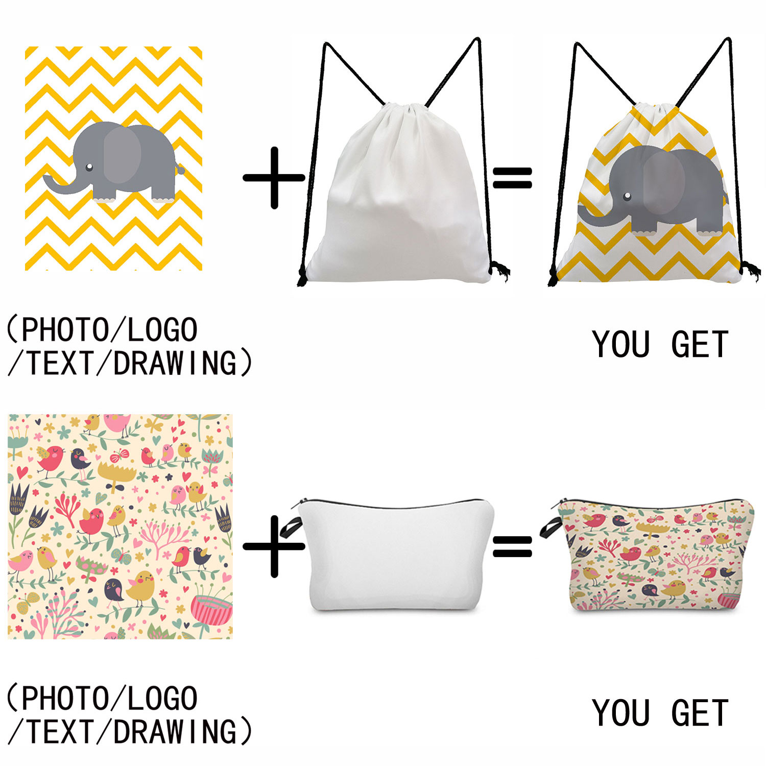 Personal Customize Women Draws - Women Bags Pictures บทวิจารณ์และราคา