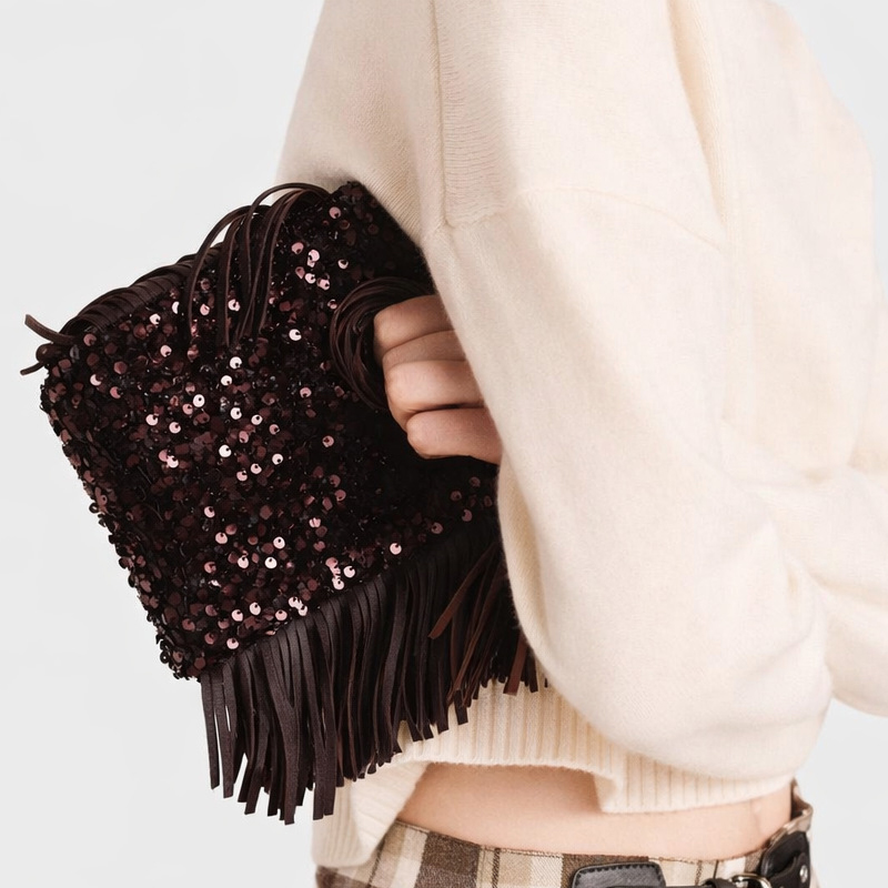 Mini Sequin Clutch Evening Bag - Women Bags 2026 Trends บทวิจารณ์และราคา