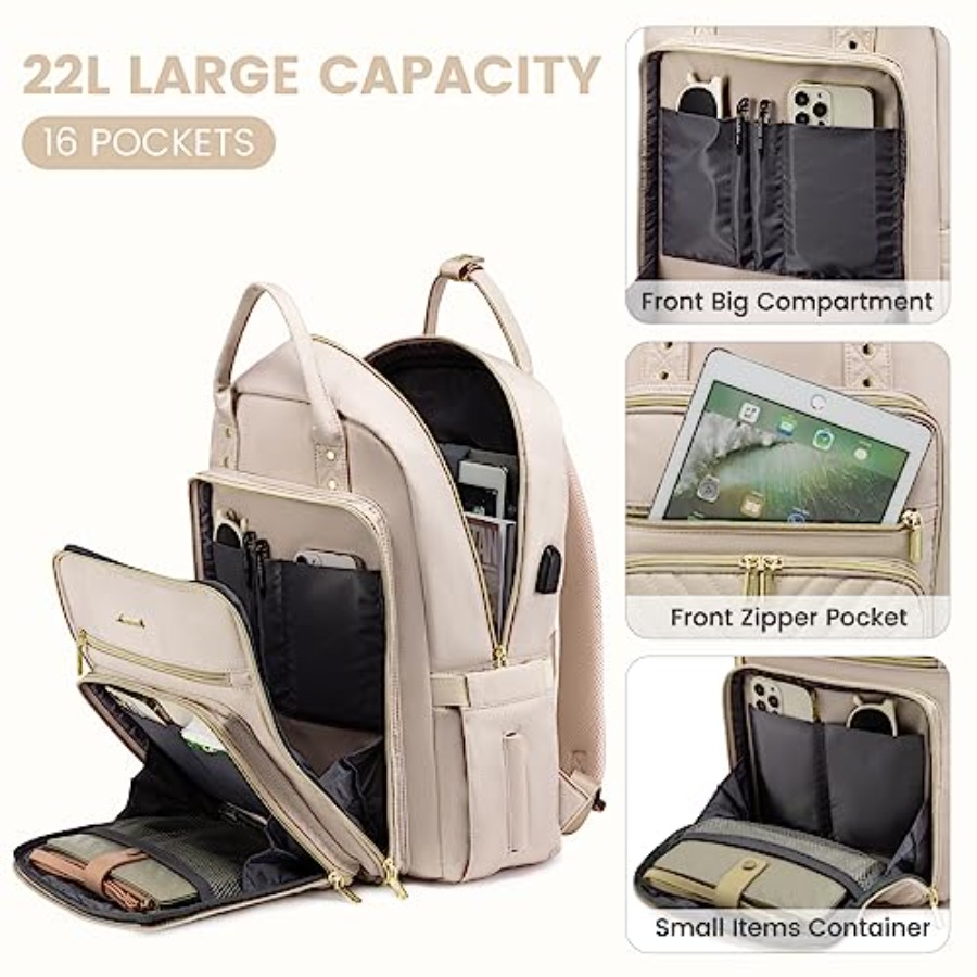 Laptop Backpack Women Teacher  - Women'S Bags For Work บทวิจารณ์และราคา