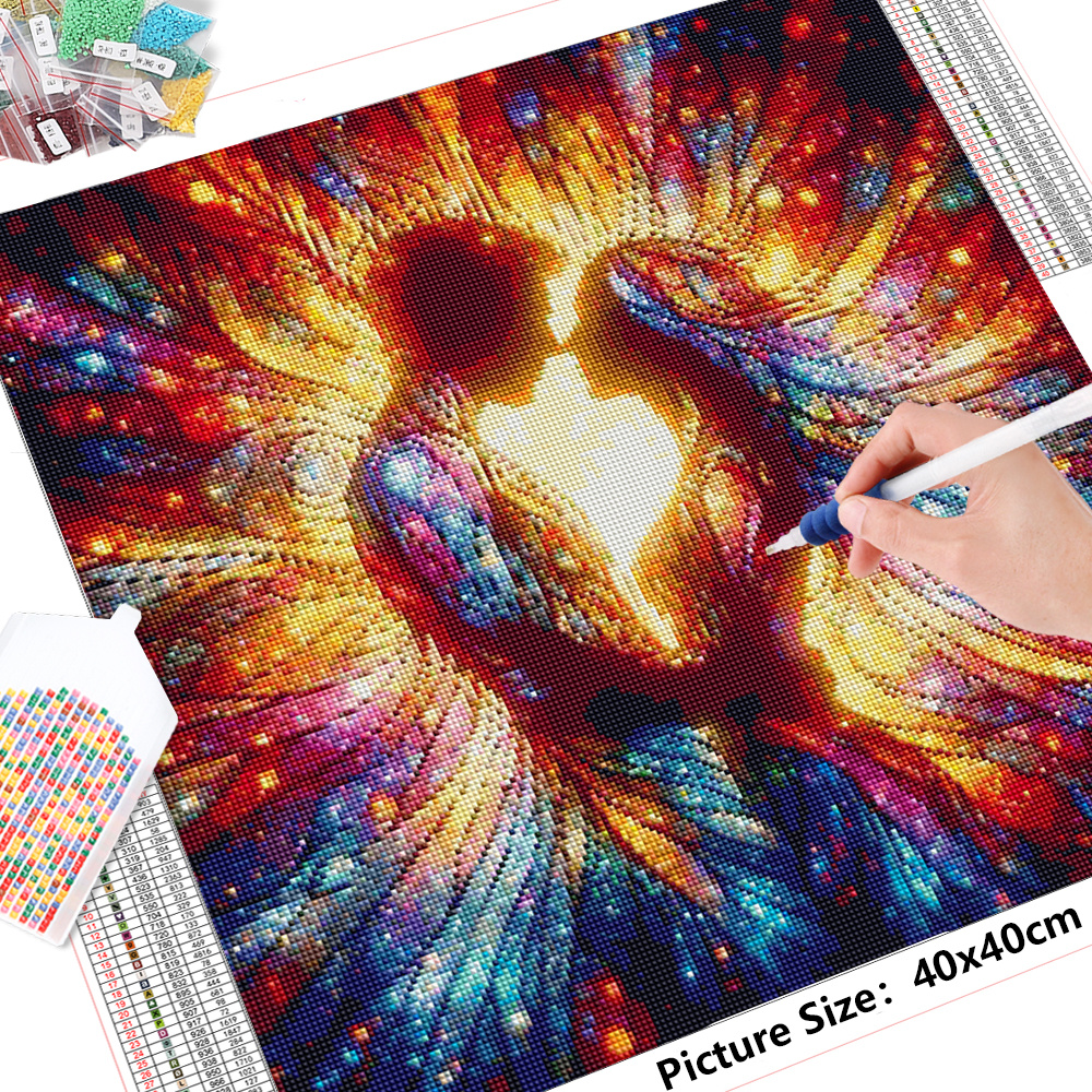 HUACAN DIY Diamond Mosaic Love - Women Bags Pictures บทวิจารณ์และราคา