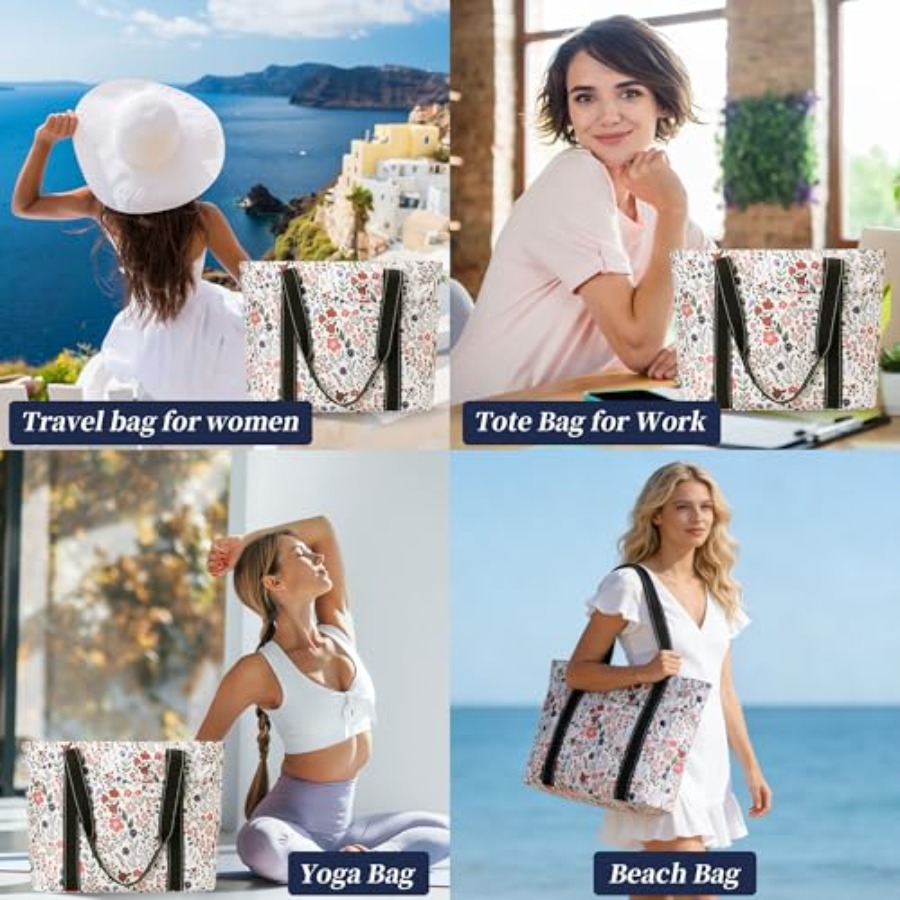 Tote Bag for Women with Laptop - Women'S Bags For Work บทวิจารณ์และราคา