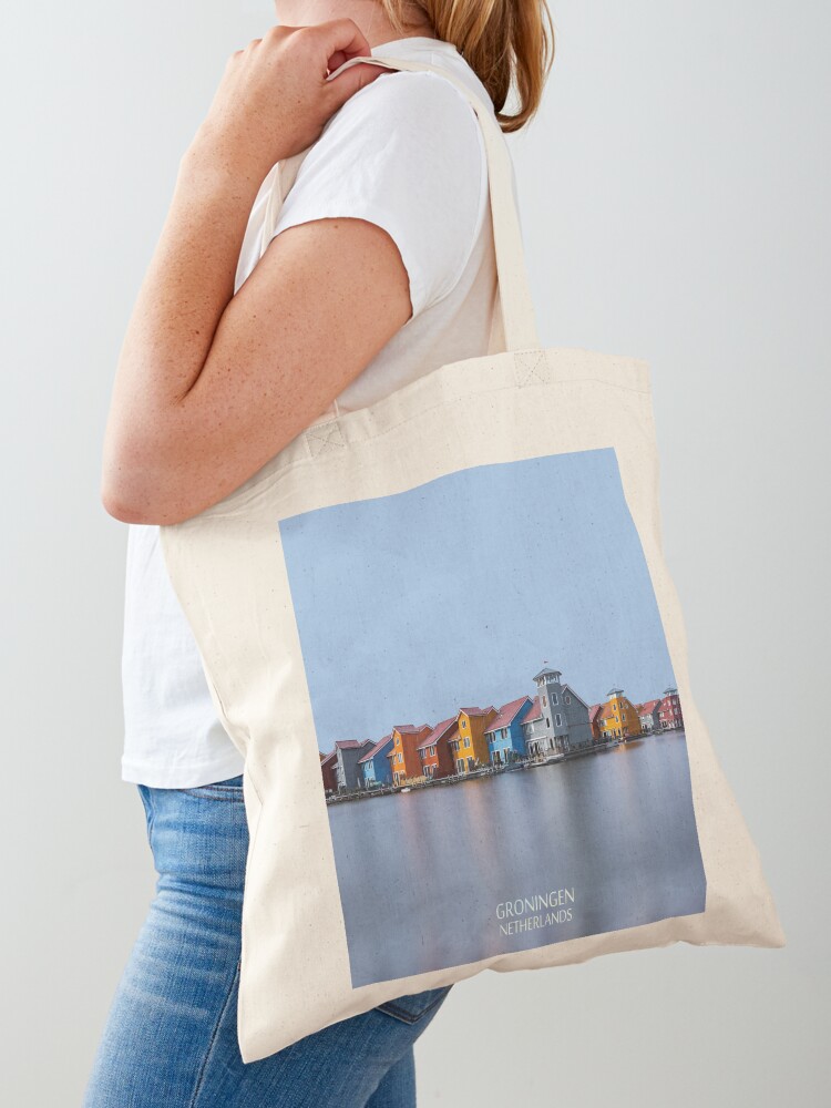 Colorful Houses in Groningen N - Women Bags Netherlands บทวิจารณ์และราคา