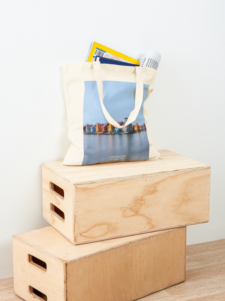 Colorful Houses in Groningen N - Women Bags Netherlands บทวิจารณ์และราคา