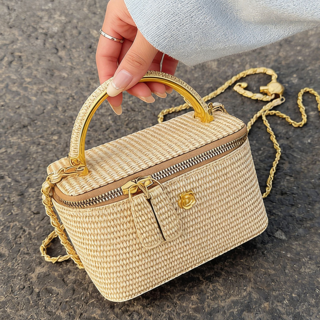 2026 new woven pattern box bag - Women Bags 2026 Trends บทวิจารณ์และราคา