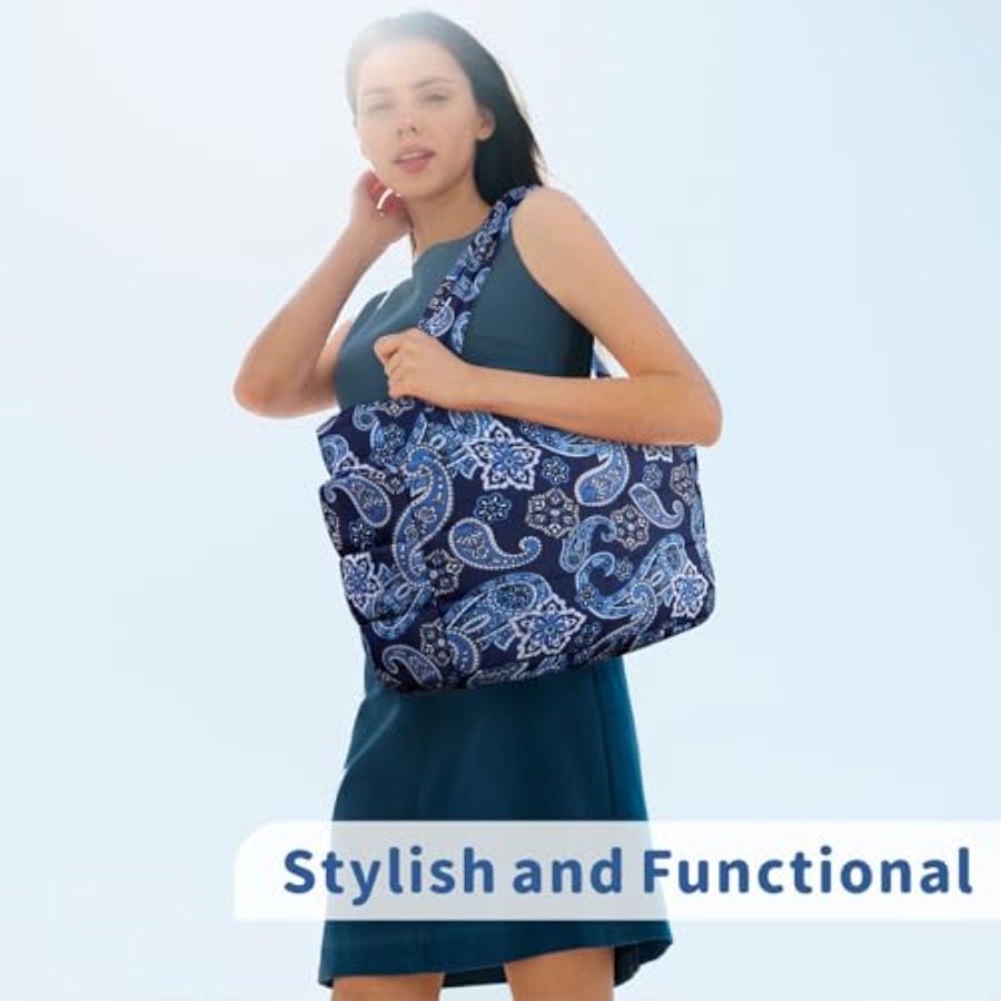 TOPDesign Puffer Tote Bag for  - Women'S Bags For Work บทวิจารณ์และราคา